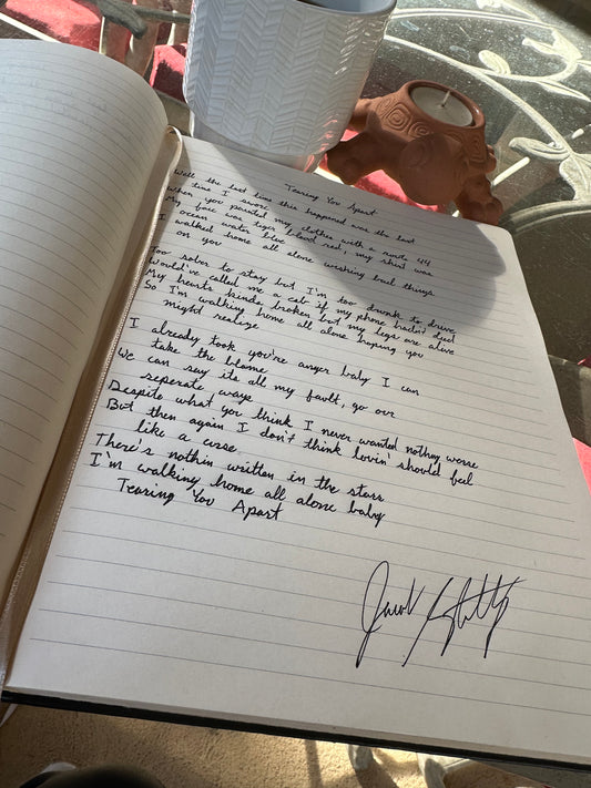 Handwritten Lyrics